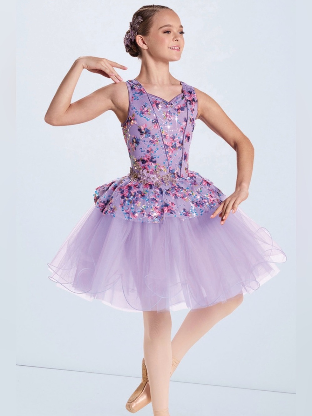 Weissman “Bloom” Purple Ballet Costume
